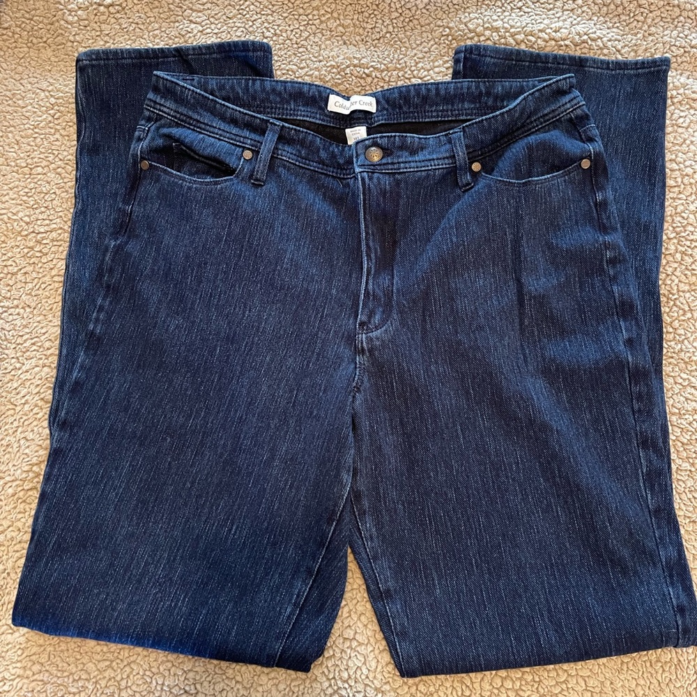 Coldwater Creek Knit Bootcut Jeans 14T